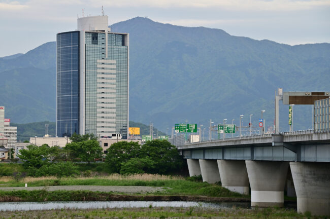 東名高速道路厚木インターチェンジ付近の写真