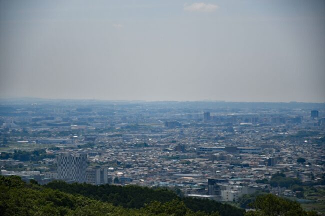 鳶尾山からのまちなみ