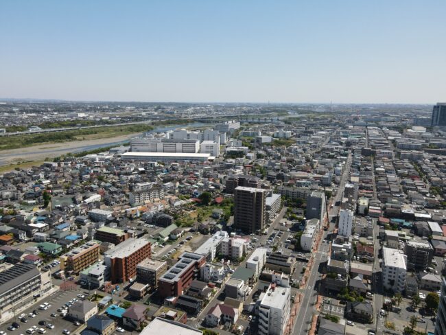 ドローン撮影本厚木駅