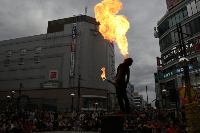 あつぎ国際大道芸の写真