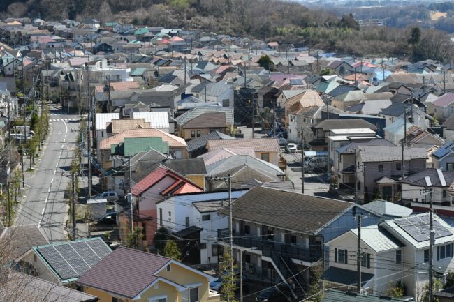 みはる野住宅街