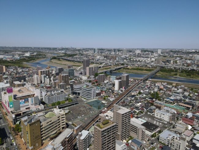 ドローン撮影本厚木駅