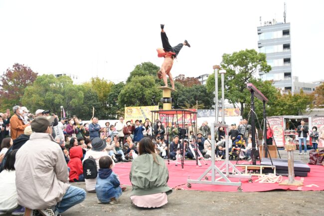 あつぎ国際大道芸の写真