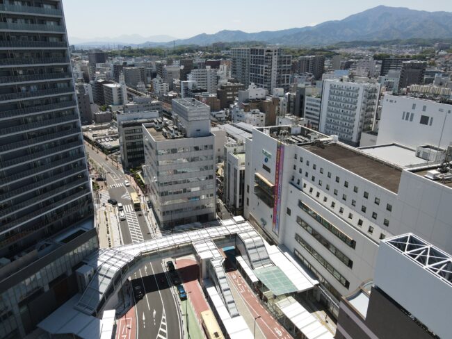 ドローン撮影本厚木駅南口