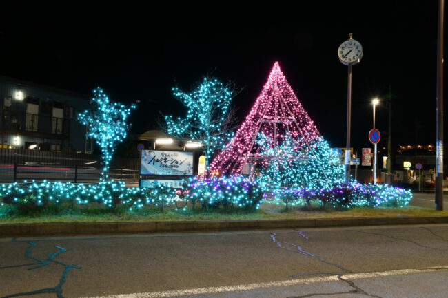 イルミネーション愛甲石田駅