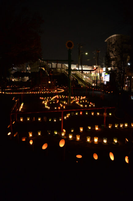 竹灯籠宮前公園