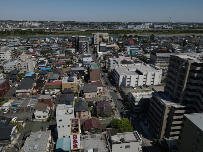 ドローン撮影本厚木駅