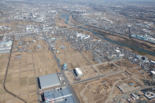 戸田周辺の航空写真