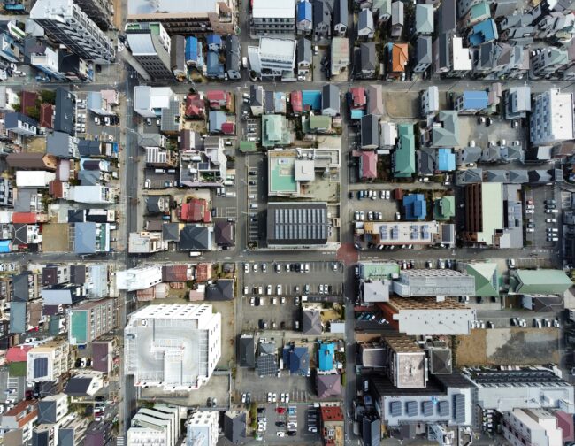 本厚木駅周辺のまちなみの写真