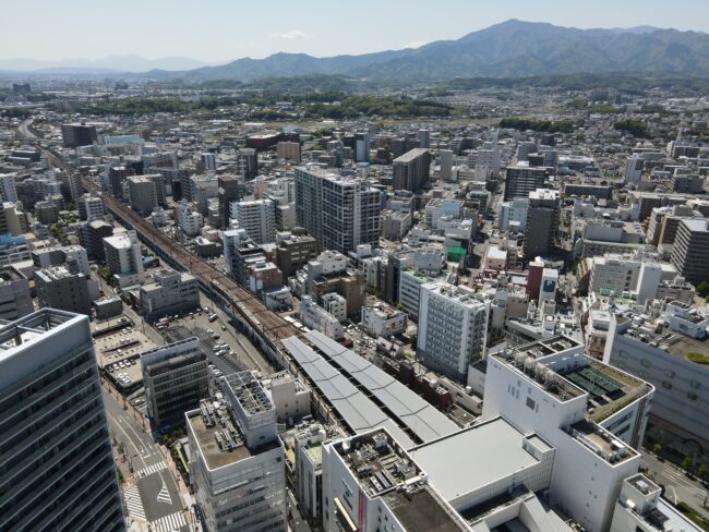 ドローン撮影本厚木駅