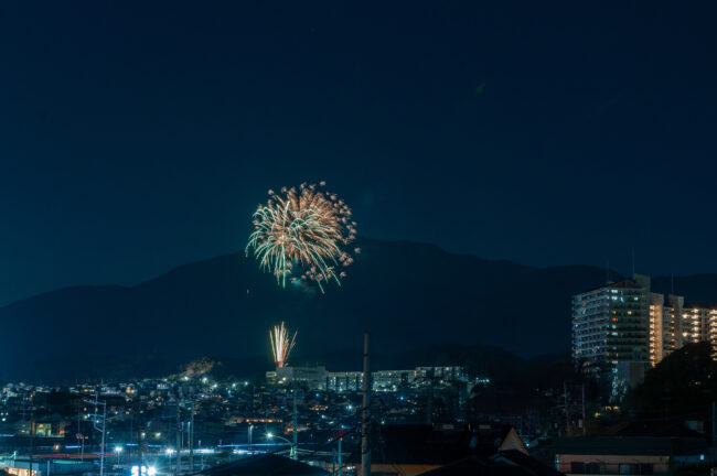 毛利台のハナビ