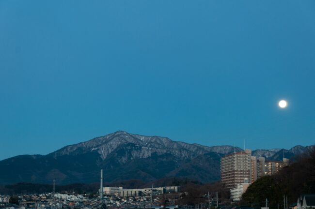 雪の大山