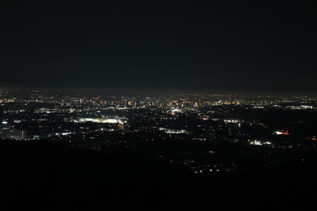 鳶尾山からの夜景