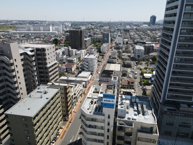 ドローン撮影本厚木駅南口