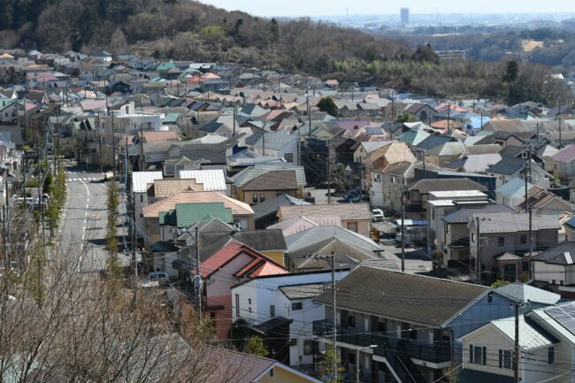 みはる野住宅街