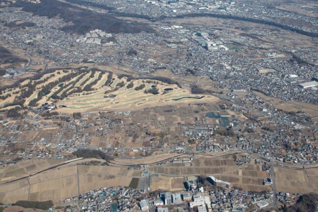 及川周辺の航空写真