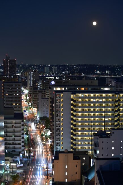 市役所屋上