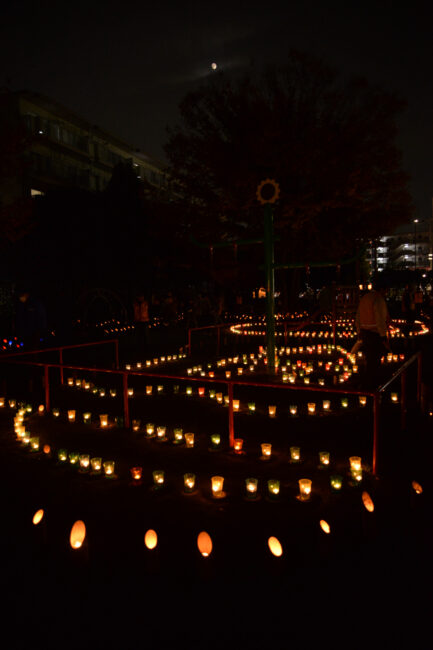 竹灯籠宮前公園