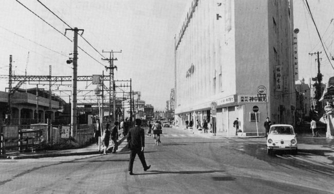 昭和20年代小田急通りの写真