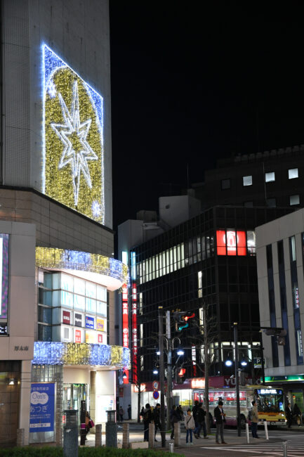 イルミネーション本厚木駅前