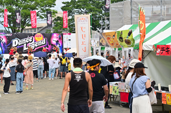 あつぎ鮎まつり市民出店村の写真