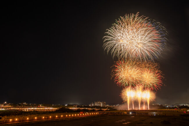 あつぎ鮎まつり大花火大会の写真