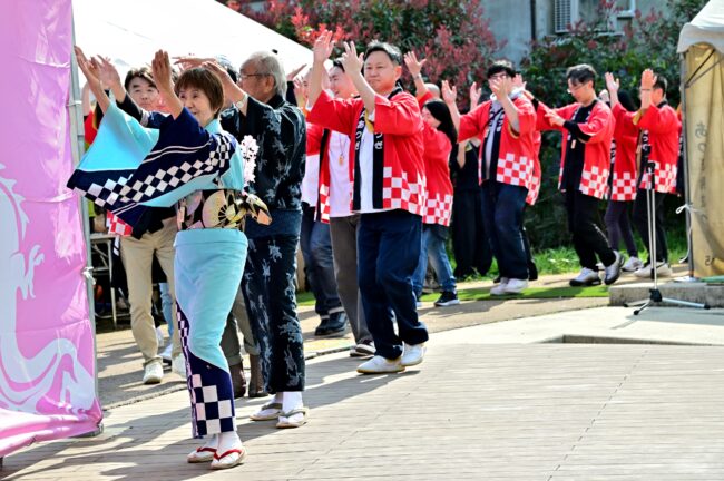 あつぎ飯山桜まつりの花音頭の写真